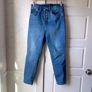 High rise Bridgette Luck Brand Jeans size 8